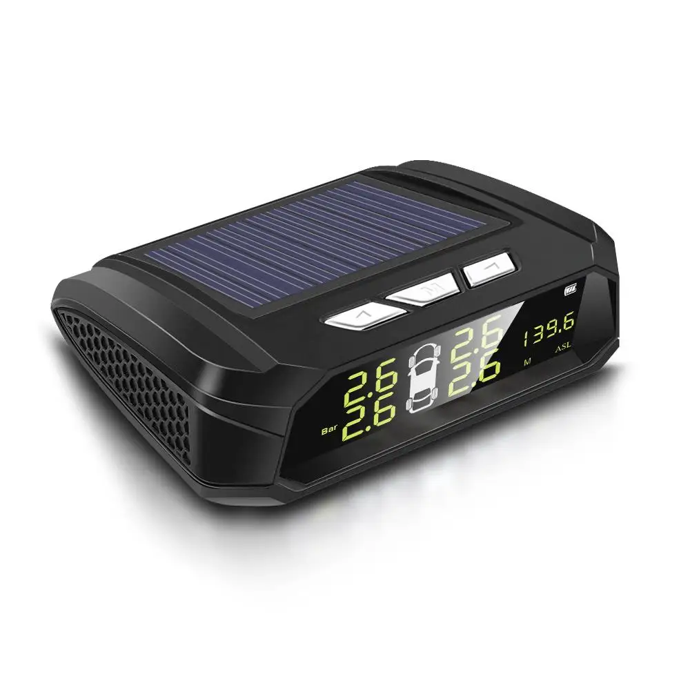

2020 Tire Pressure Alarm Tire Pressure Monitoring System Car Altitude Display 4PCS Sensor TPMS USB