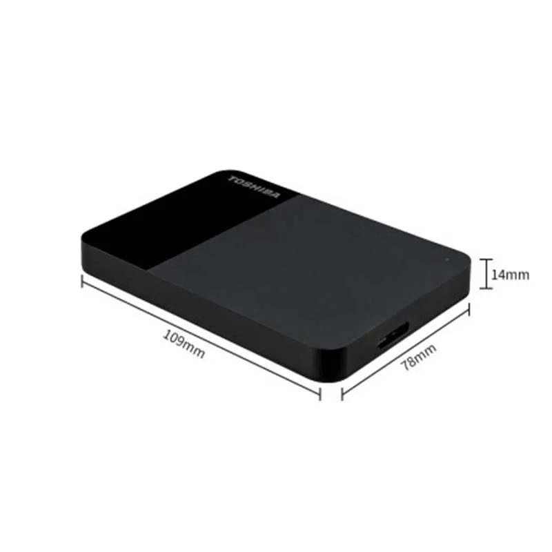 Портативный внешний жесткий диск Toshiba HDD 4 ТБ 2 5 дюйма 1T 2T 4T HD USB3.0 Винчестер |