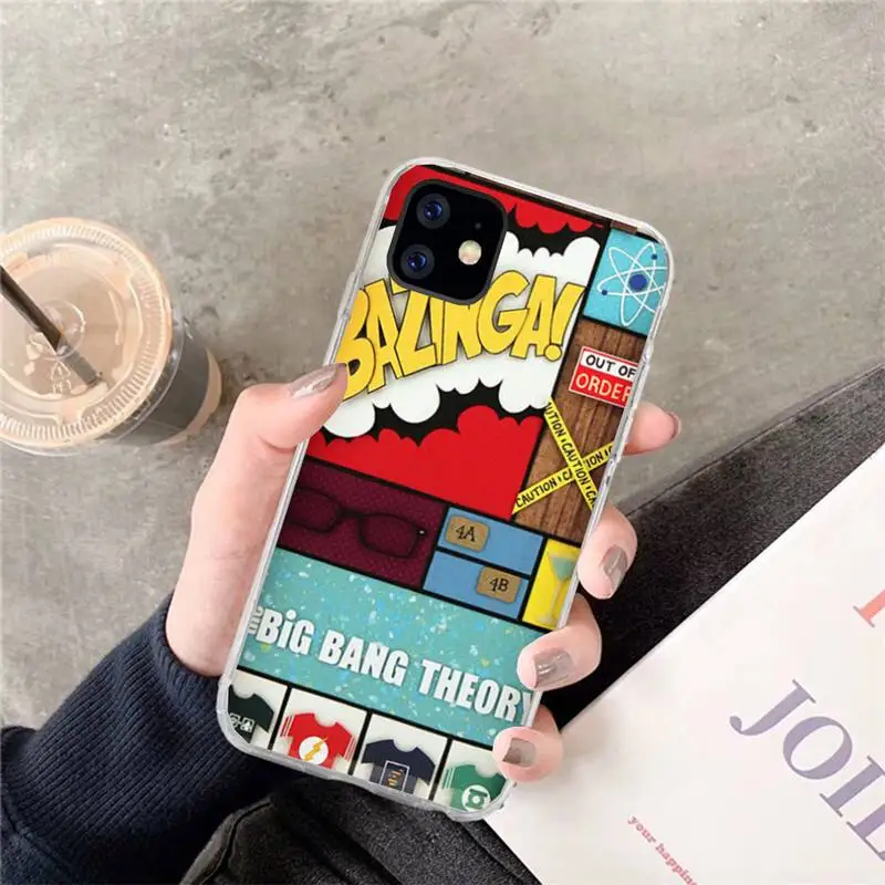 Чехол для телефона CUTEWANAN с теорией Большого Взрыва iPhone 11 pro XS MAX 8 7 6 6S Plus X 5S SE XR |