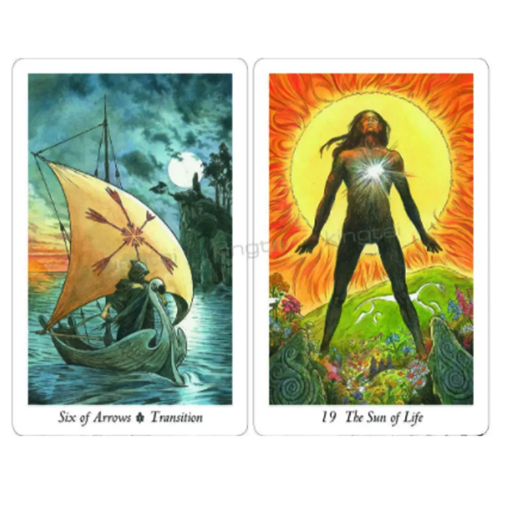 The Wild wood tarot cards английская версия чтение fate divination игральные карты, настольные игры для личного пользования magic the gathering 78
