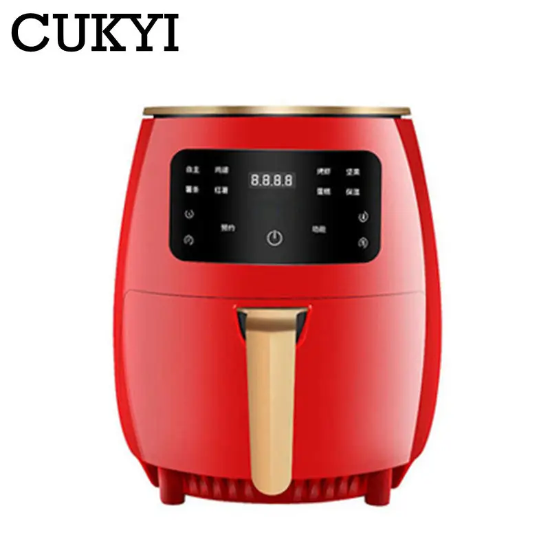 CUKYI электрическая многофункциональная фритюрница с одним резервуаром 4 5 л