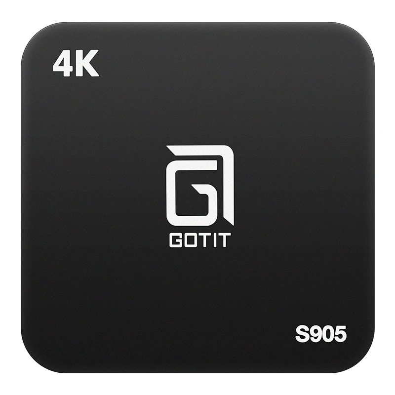 Смарт-ТВ-приставка Gotit S905 Android с чипом Amlogic 64 бит S905X Wi-Fi 8 ГБ и 16 Гб ПЗУ бесплатная