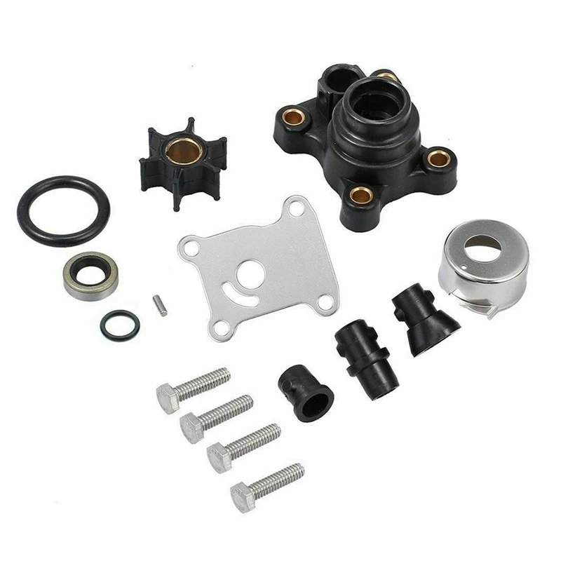 

Water Pump Impeller Kit for Johnson Evinrude 8-15HP Outboard with Housing 1974-UP 18-3327 394711