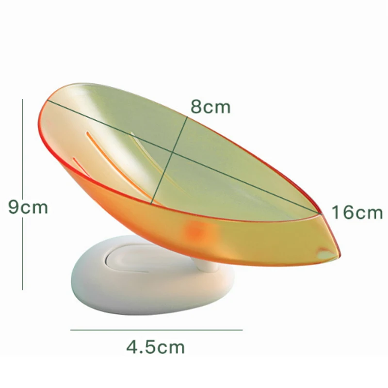 

Bathroom Flower Bird Soap Dish Soap Holder Suction Cup Wall-Mounted Perforation-free Drain Rack Household Soap Storage