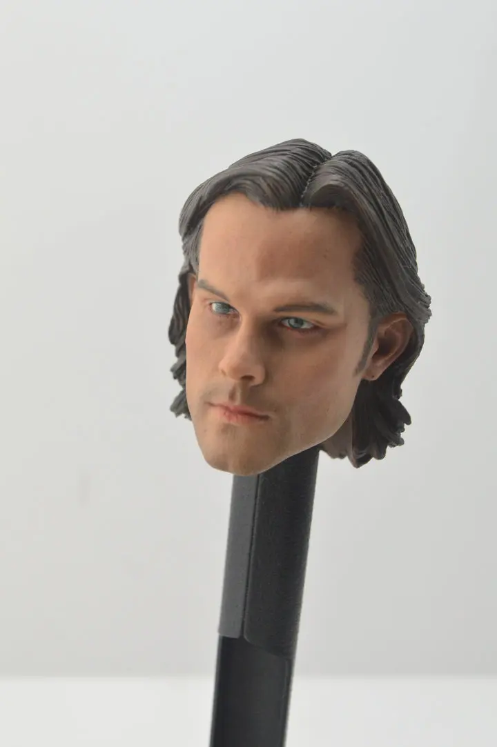 

Spot 1/6 Scale Supernatural Sam Winchester Head Sculpture Model for 12 inch action figure body