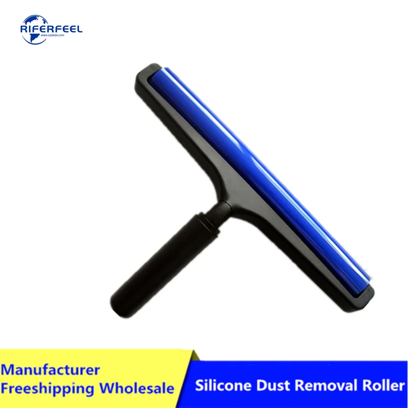 Antiestático do Silicone do Rolo Pegajoso da Ferramenta da Sala de Limpeza da Remoção da Poeira do Pwb Industrial com Han Rolo Pegajoso Smt Plástico do Pwb Lcd