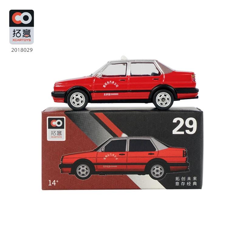 XCarToys 1:64 VW Jetta Guangzhou Taxi/специальный полицейский литая модель автомобиля | Игрушки и