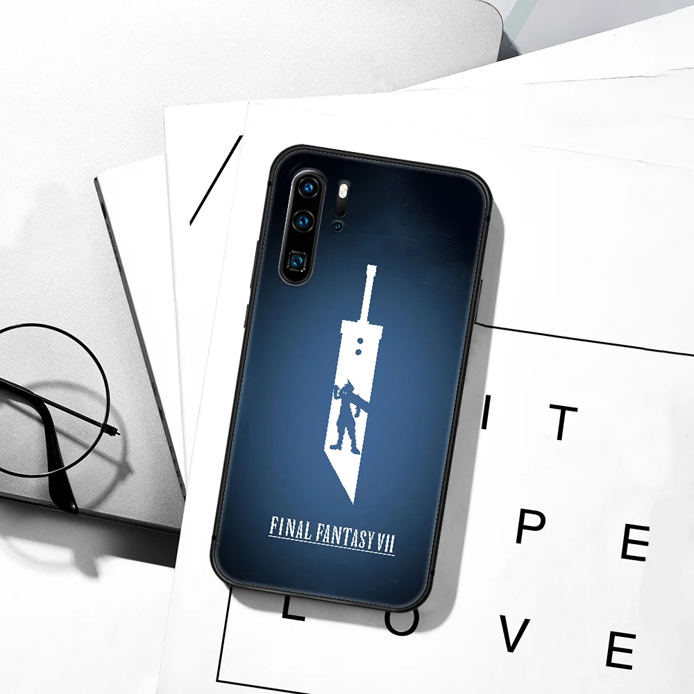

Final Fantasy Sephiroth Phone Case For Huawei P Mate 10 20 30 40 Pro Lite Smart 2019 2021 black Prime Painting Coque Tpu Cover