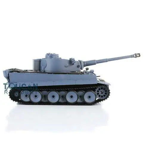 

US Stock Heng Long 1/16 Scale 2.4Ghz 7.0 3818 Plastic German Tiger I RTR RC Tank TH17233-SMT4