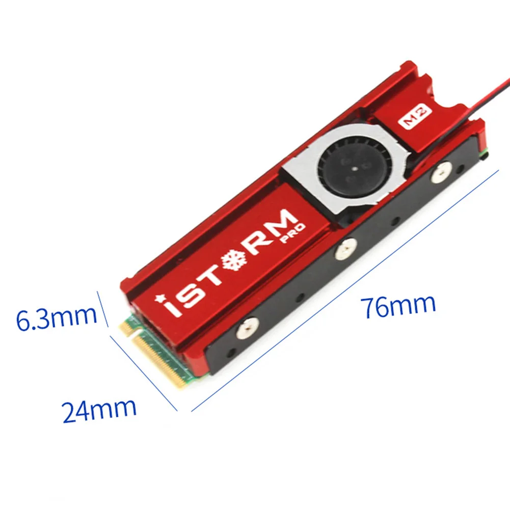 Охлаждающий вентилятор охлаждения Warship Storm NVME NGFF M.2 радиатор SSD металлический лист
