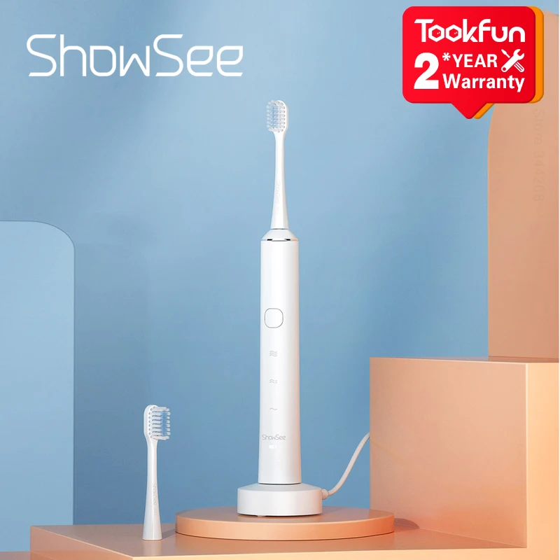 2021 Новинка ShowSee Sonic электрическая зубная щетка отбеливание зубов Вибратор
