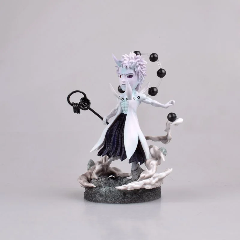Uchiha Obito мини Экшн фигурка масштаб 1/10 разрисованная версия битвы ПВХ игрушка
