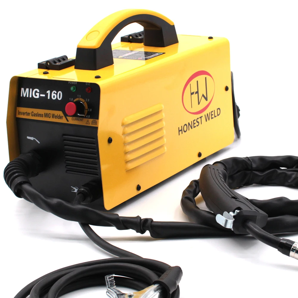 HONEST WELD 220V MIG160 без газового флюса Cored Wire сварочный аппарат poste a souder | Инструменты
