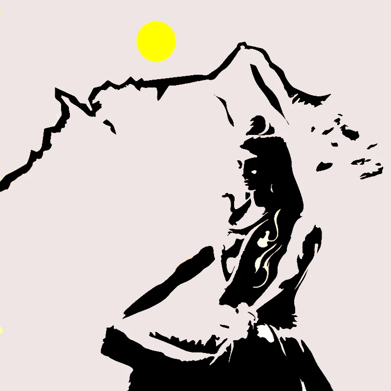 

Lord Shiva Wall Decal God Hindu Prayer Religious Wall Sticker Yoga Lotus Mountain Meditation Home Decoration Art mural EB075