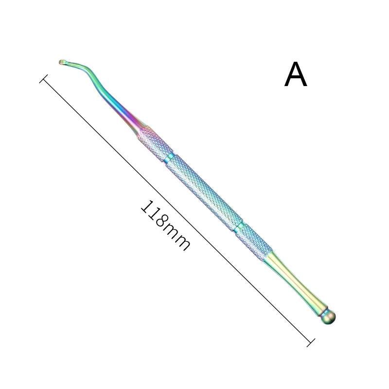 Manicure Stainless Steel Nail Tool Remove Dead Skin Cleaning KG66 | Красота и здоровье