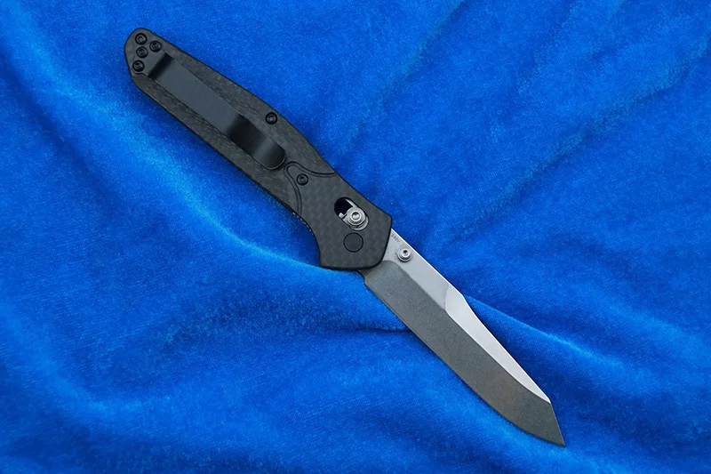 Новинка 940 ручка из углеродного волокна mark s90v стальное лезвие медная шайба