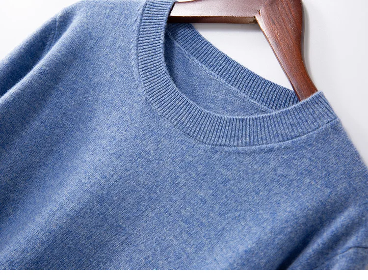 

2020 Early Autumn Series New Sweater Women Smile O-neck Knitted Pullover Long Sleeve Knitwear Top