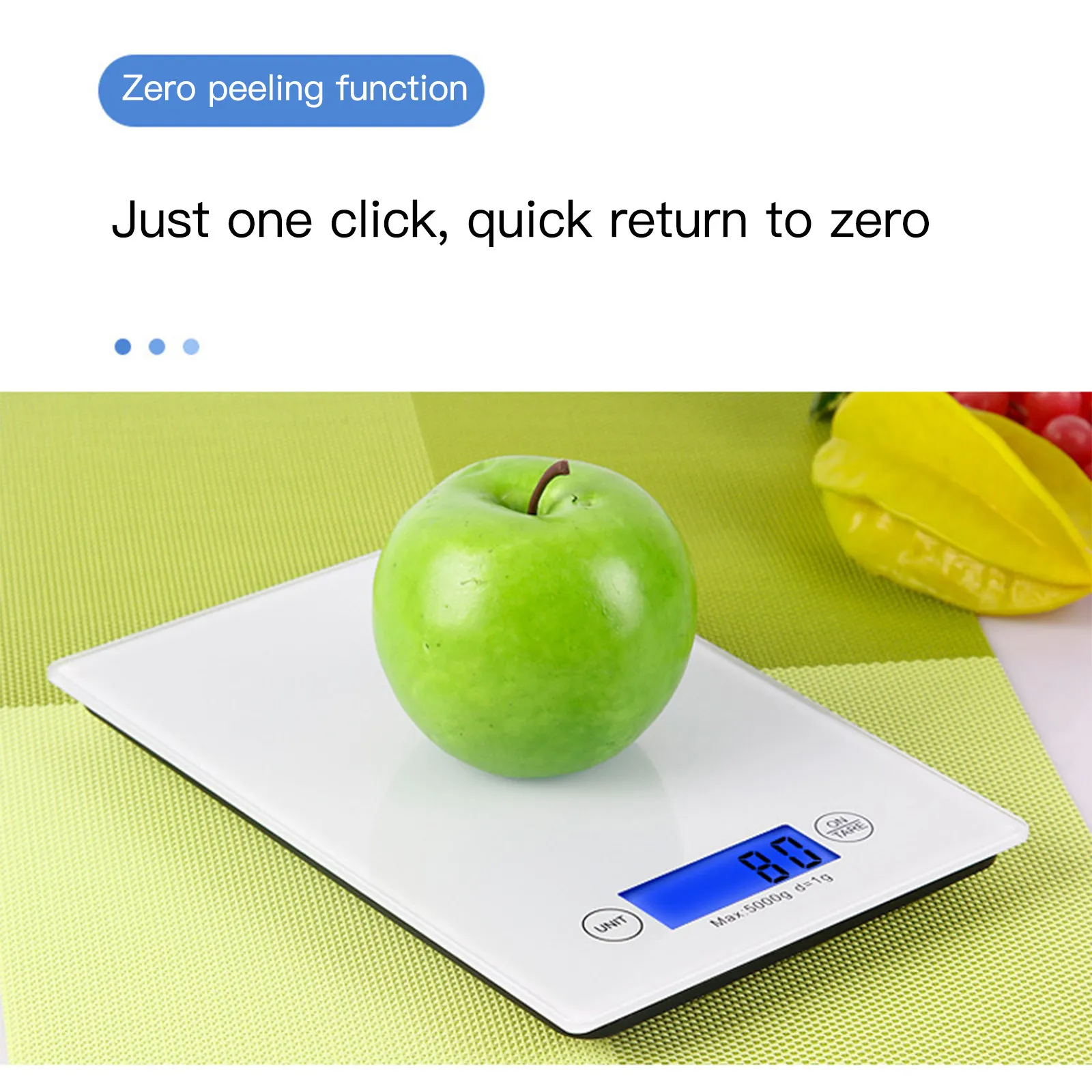 Бытовые кухонные весы для выпечки и еды небольшие электронные весом 5 кг