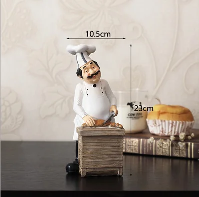 Креативная полимерная кухонная кухня украшение для поваров модный Декор шеф
