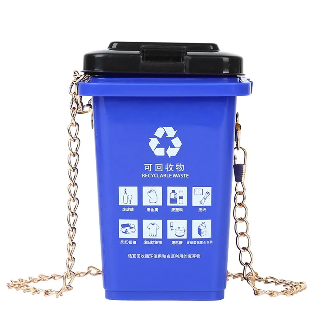 Женские мини-сумки через плечо для помады Женская милая сумка сортировки мусора