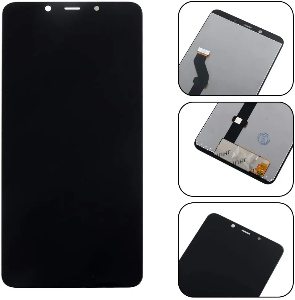 

Сменный экран для Nokia 3,1 Plus 2018 6,0 "ЖК-дисплей с сенсорным экраном и дигитайзером в сборе + набор инструментов (черный)