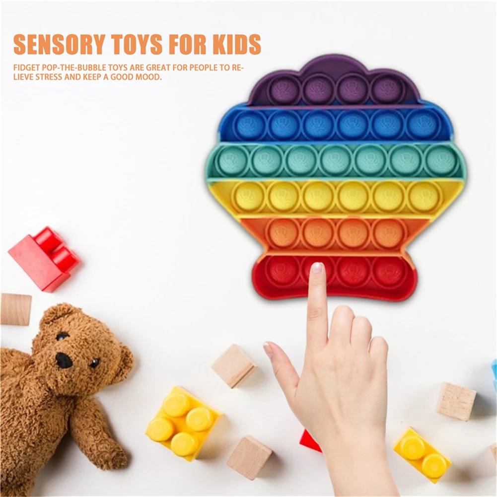 2021 Pop Fidget Toys Decompression Toy Kawaii Unicorn Set  Anti Stress Relief Sensory Toys Gift For Adults Children Novelty Toys enlarge