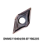 100% оригинал DNMG110404-EF DNMG110408-EF YBG205 карбидные вставки для нержавеющей стали DNMG 110404 110408 10 шт.кор.
