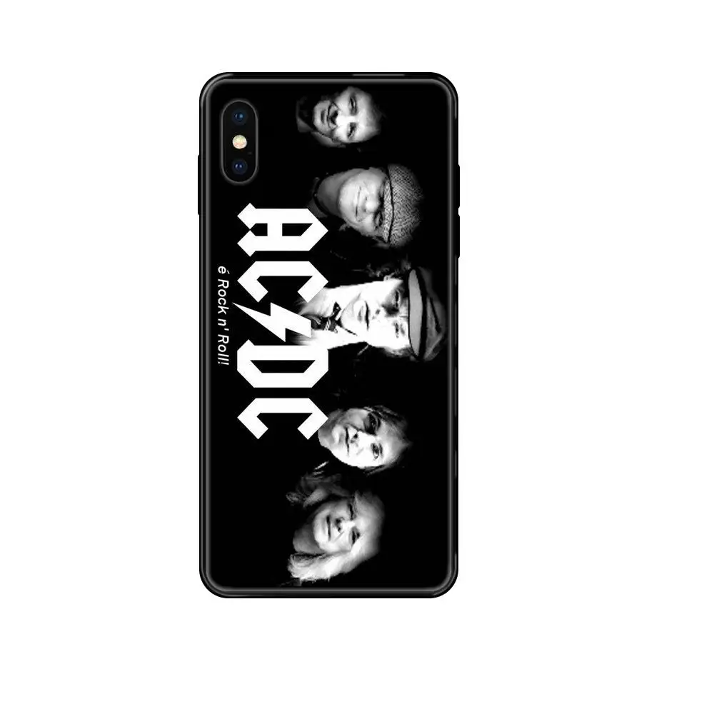 Rock Band Ac Dc для Xiaomi Mi Note A1 A2 A3 5 5s 6 8 9 10 SE Lite Pro Ультра мягкий чехол телефона | Мобильные