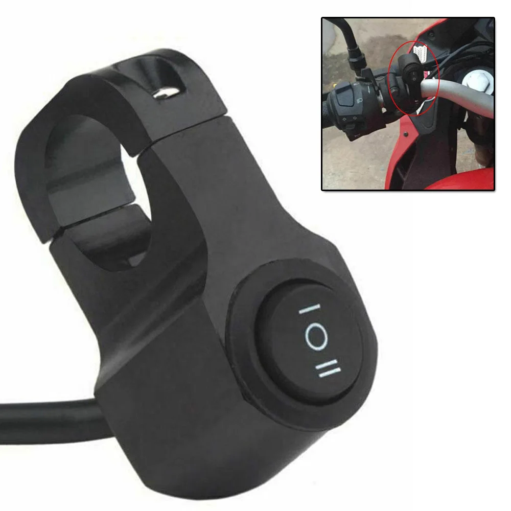 Универсальный переключатель на руль мотоцикла 7/8 дюйма 12 В|Переключатели для