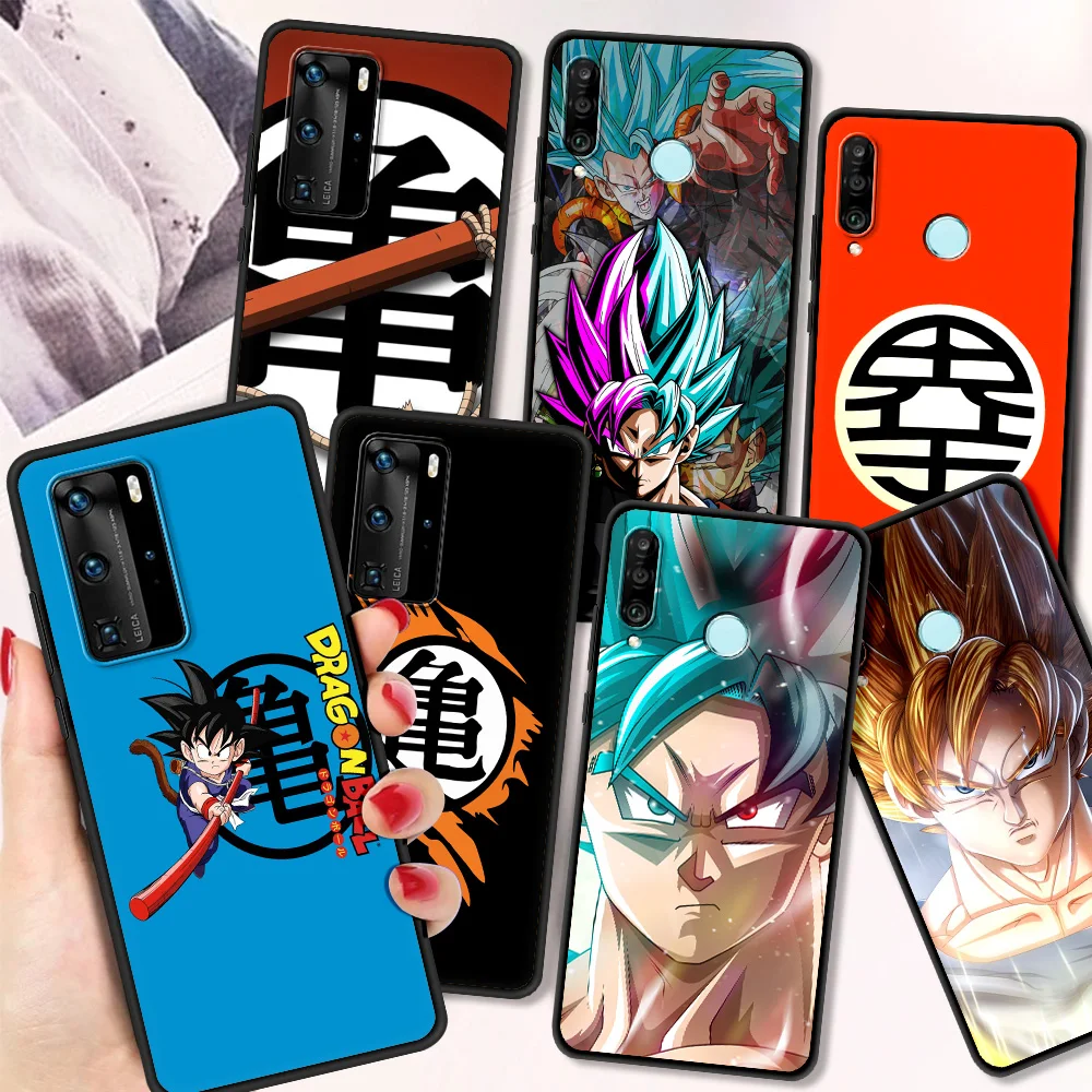 Чехол с Аниме D-Dragon-Ball для Huawei P30 Pro P40 Lite E P Smart Y6 Y7 2019 мягкий чехол телефона |