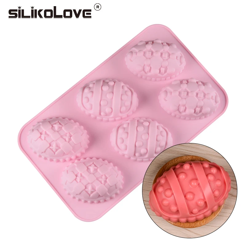 Силиконовые формы для пасхальных яиц SILIKOLOVE инструменты украшения тортов