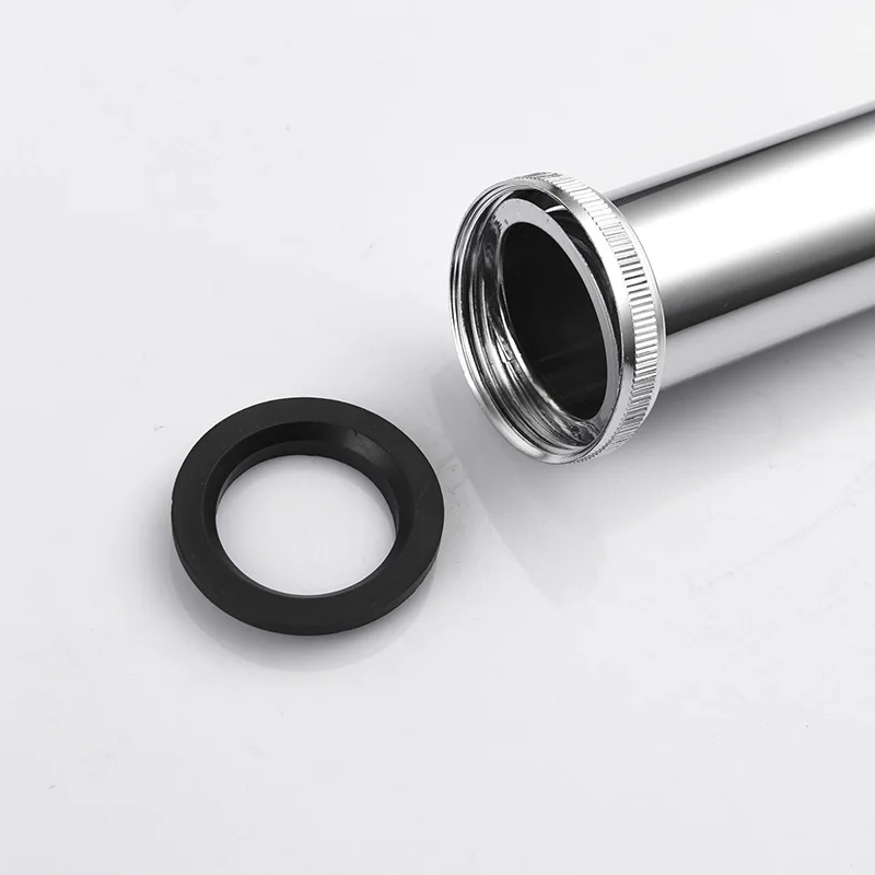 Набор сливных трубок для раковины латунных отходов труба хромированный Слив |