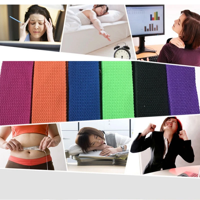 

Yoga Beginner Stretching Training Accessories Stretch Belt Cotton Portable Elastic Belt Dance