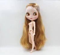 free shipping top discount 4 colors big eyes diy nude blyth doll item no 843j doll limited gift special price cheap offer toy