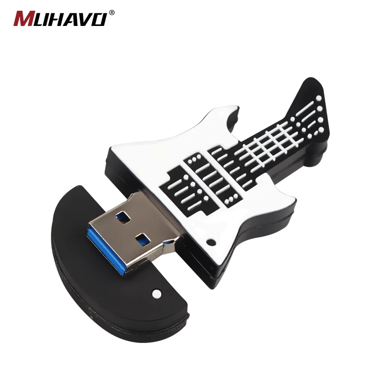 Мультипликационный музыкальный USB 3 0 флеш-накопитель 32 Гб usb 64 ГБ Флешка карта