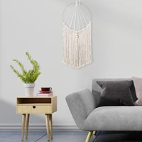 boho woven wall hanging tapestry bohemian tassel dream catcher tapestry for home hotel homestay decoration