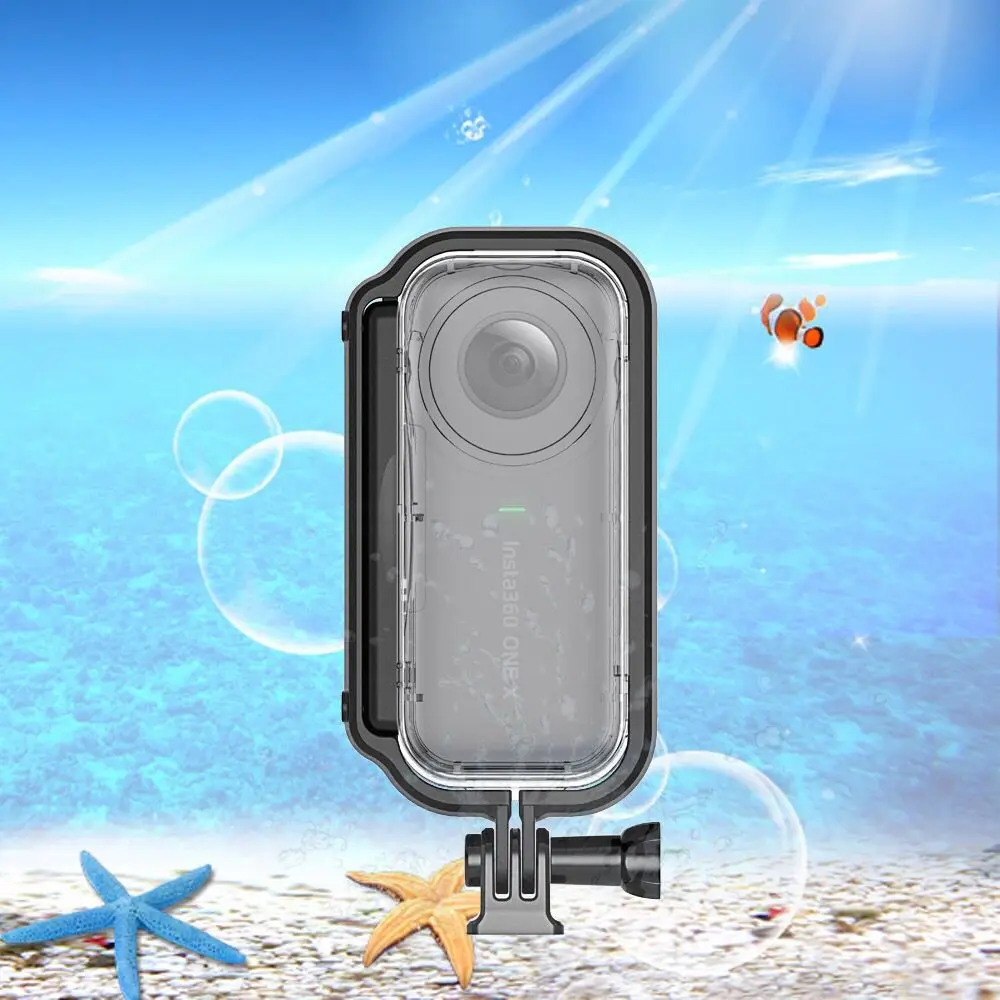 Pаспродажа 30 м водонепроницаемый чехол для Insta360 X Dive защитный корпус Корпус для экшн-камеры Insta 360 аксессуары