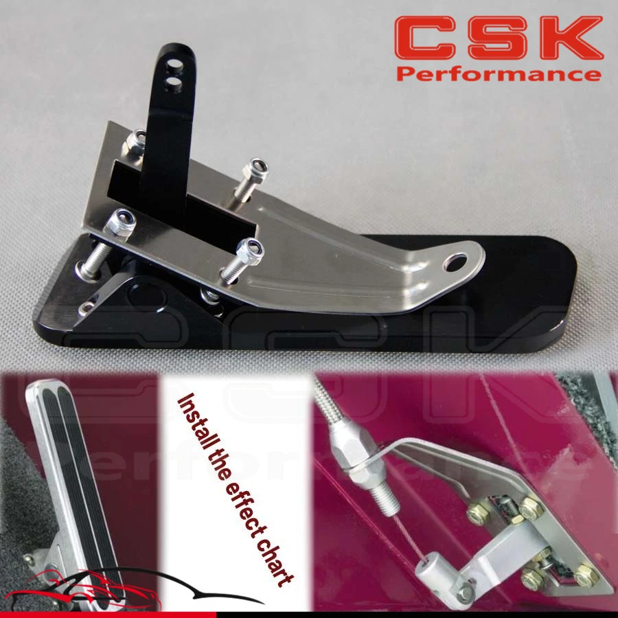 Заготовка газа педаль напольное крепление горячий стержень крыса для Chevy Ford Mopar SBC