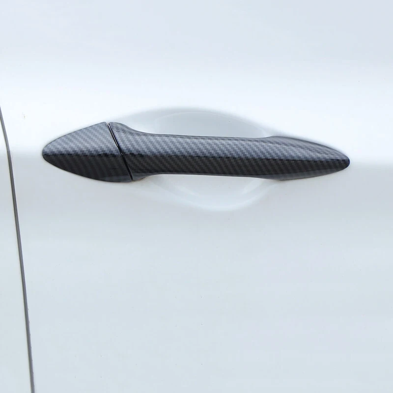 Накладка на дверную ручку из хромированного углеродного волокна для Hyundai i30 2012-2016