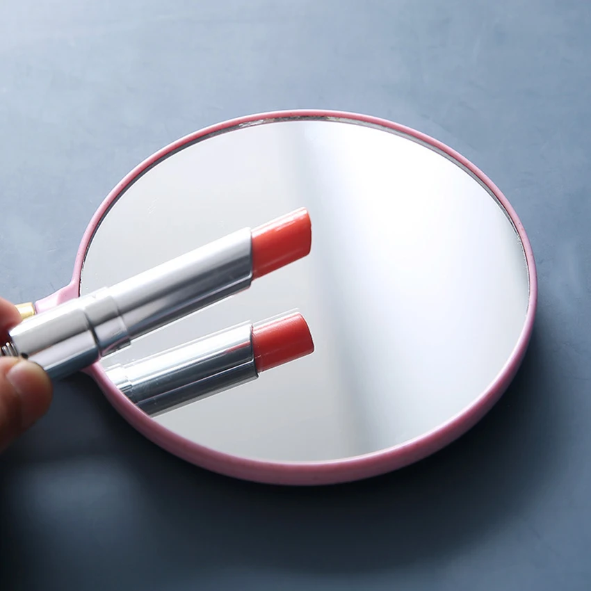 

Round / Square Makeup Hand Mirror with Handle European Style Retro Beauty Mirror Portable Small Vintage Cosmetic Mirror