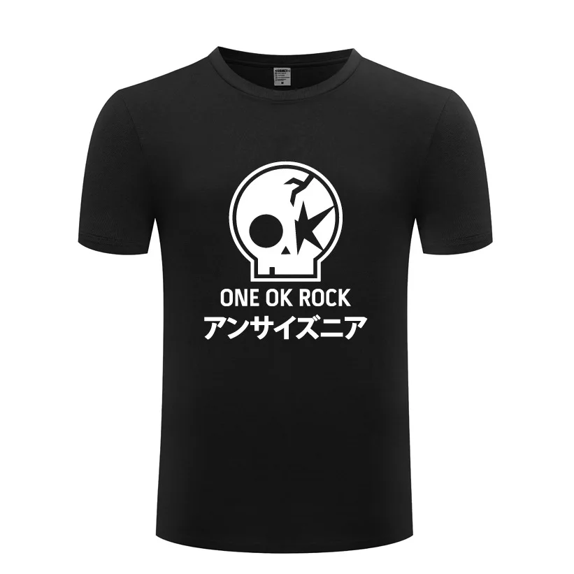 

One Ok Rock Music Rock T Shirts Men Summer Style Short Sleeve O-Neck Cotton Tshirt Casual Man Hip Hop Fitness T-Shirt Streetwear