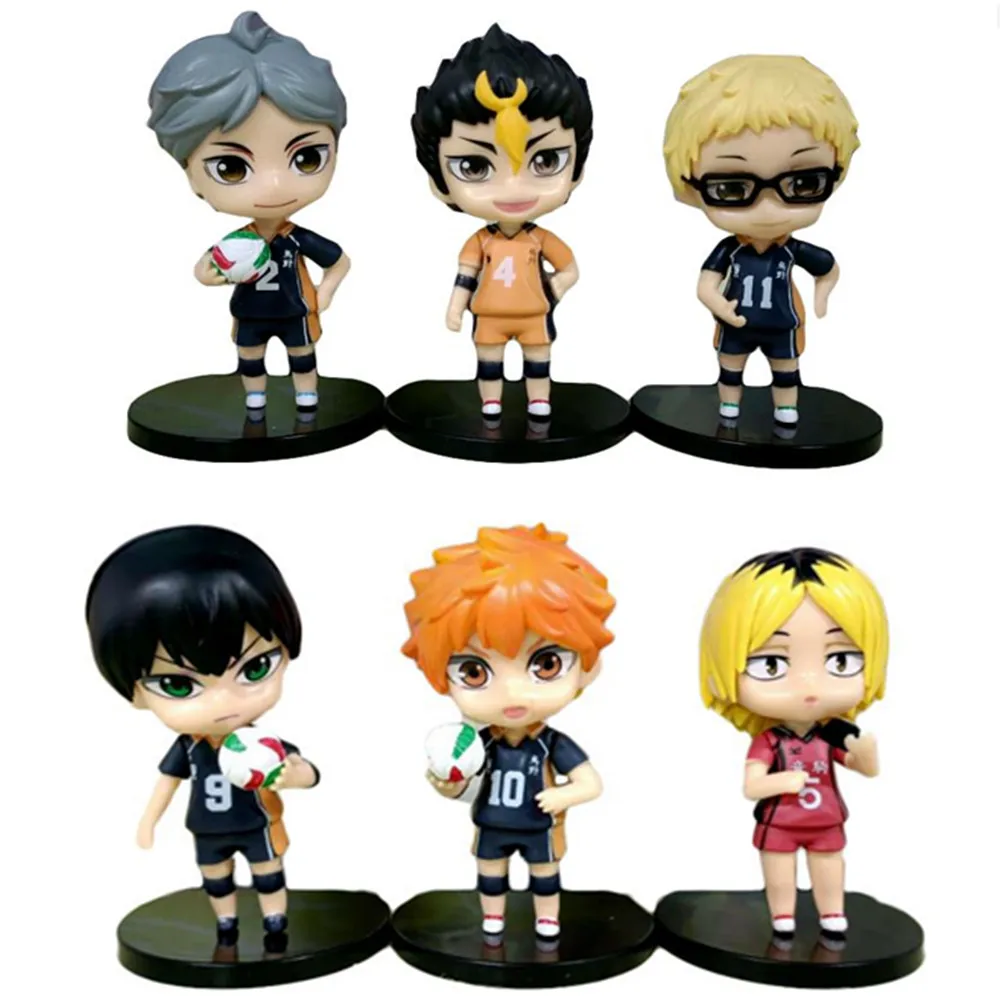 Фигурки героев Аниме Haikyuu ПВХ Модель Хината шойо Юй нишиноя подходит для