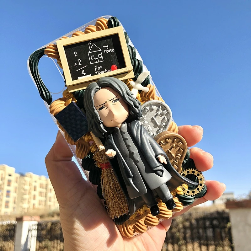 Чехол ручной работы для iPhone 13 pro max Kawaii Magic Girl iP11 12 mini индивидуальный чехол телефона