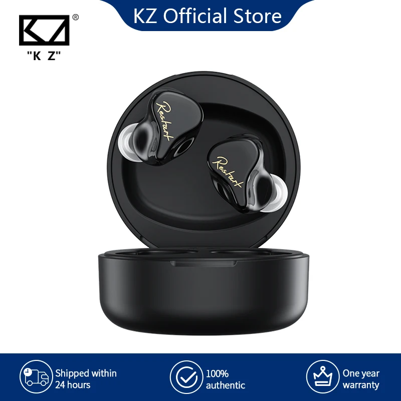 

Гибридная Спортивная гарнитура KZ SKS TWS Bluetooth 5,2 Oortelefoon с шумоподавлением