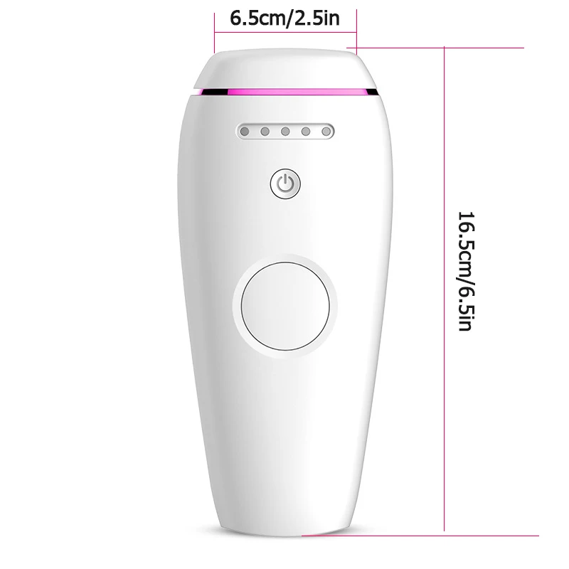 

EU/US/UK/AU Plug IPL Painless Laser Hair Removal Instrument Home Painless Photon Epilator 5 Light Energy Levels Seamless Lamp