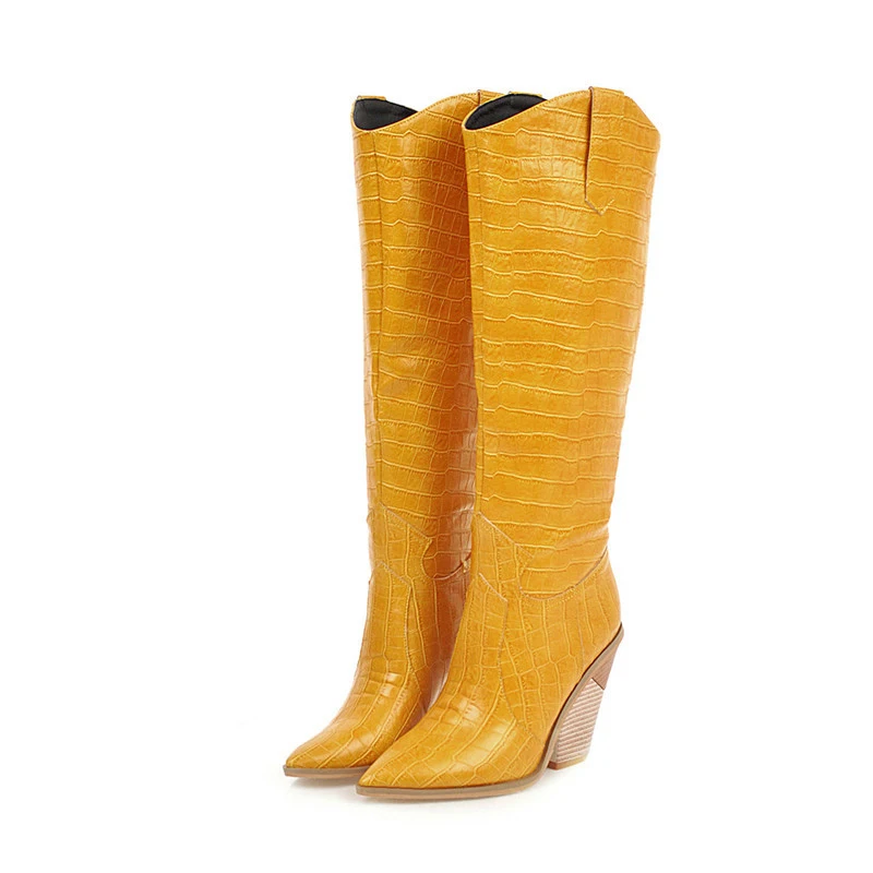 Женские сапоги ботинки женские панк высокие в стиле ретро Зимние мотоциклетные