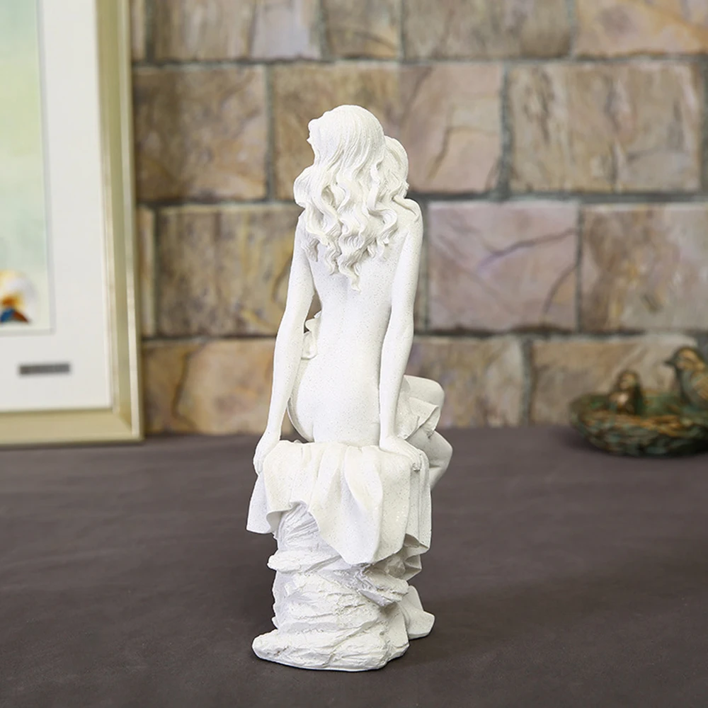 

European Modern Home Desktop Resin Art Crafts Livingroom Beauty Body Ornament Office Bar Accessories Model Figurines gift