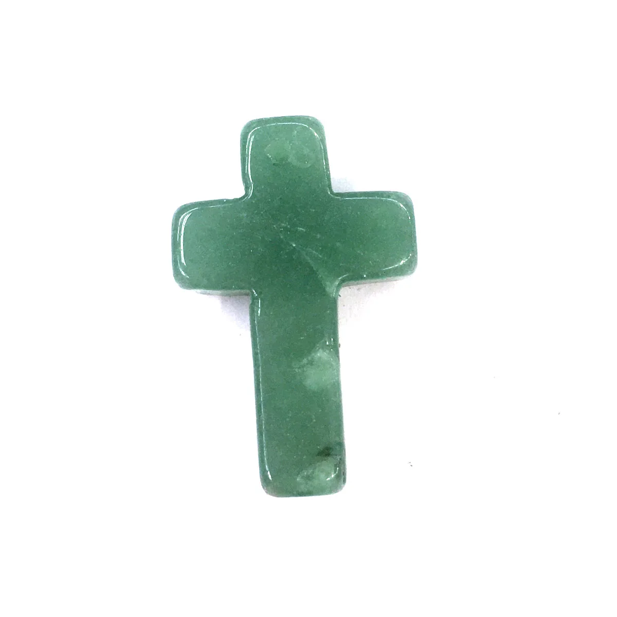 Подвеска из натурального камня Хрустальный Агат подвеска в форме Креста для