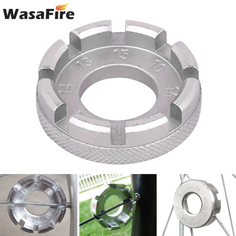 

1 шт. инструмент для ремонта велосипеда, 8 способов, велосипедный спицевой ключ, соска, колесный обод, регулирующий гаечный ключ, экстренная ф...