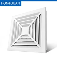 aluminum alloy duct grill wall ceiling vents 100mm 150mm square air diffuser external extractor outlet cover home ventilation